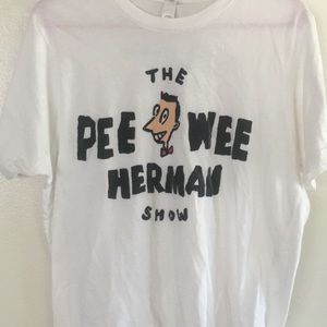 Pee Wee Herman comedy show T-shirt